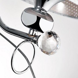 Moderní moderní galvanicky pokovené nástěnné svítidlo Uplight Wall Sconces