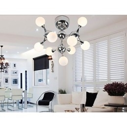 Umělecká skleněná kuličková lampa