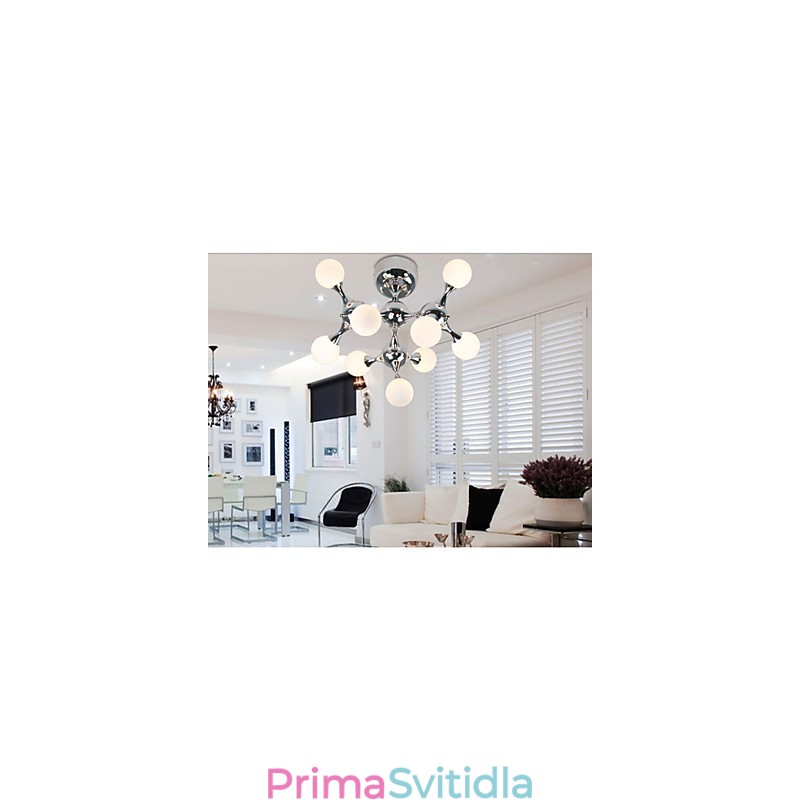 Umělecká skleněná kuličková lampa