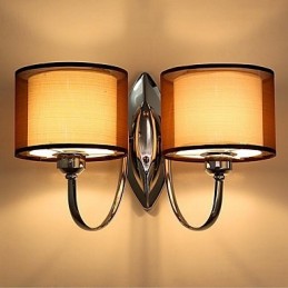 Vintage galvanicky pokovené nástěnné nástěnné svítidlo Downlight