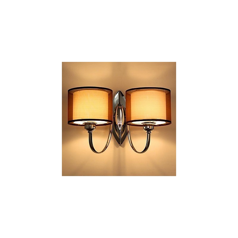 Vintage galvanicky pokovené nástěnné nástěnné svítidlo Downlight