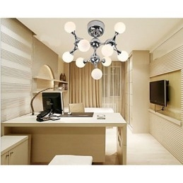 Umělecká skleněná kuličková lampa