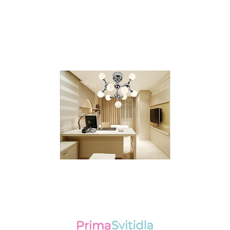 Umělecká skleněná kuličková lampa