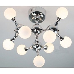 Umělecká skleněná kuličková lampa