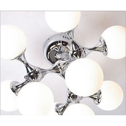 Umělecká skleněná kuličková lampa
