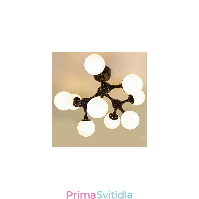 Umělecká skleněná kuličková lampa