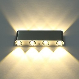 Moderní nástěnné svítidlo nástěnné svítidlo vnitřní chodba hliníkové dekorativní osvětlení integrované