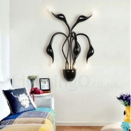 Swan Head moderní moderní vícebarevné nástěnné osvětlení nástěnné svítidla