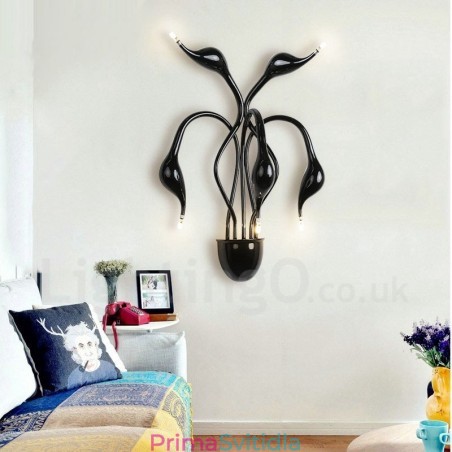 Swan Head moderní moderní vícebarevné nástěnné osvětlení nástěnné svítidla Swan Head moderní moderní vícebarevné nástěnné osvětlení nástěnné svítidla