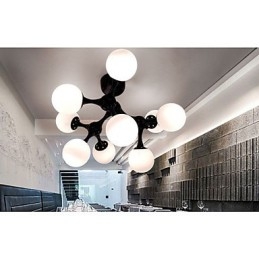 Umělecká skleněná kuličková lampa