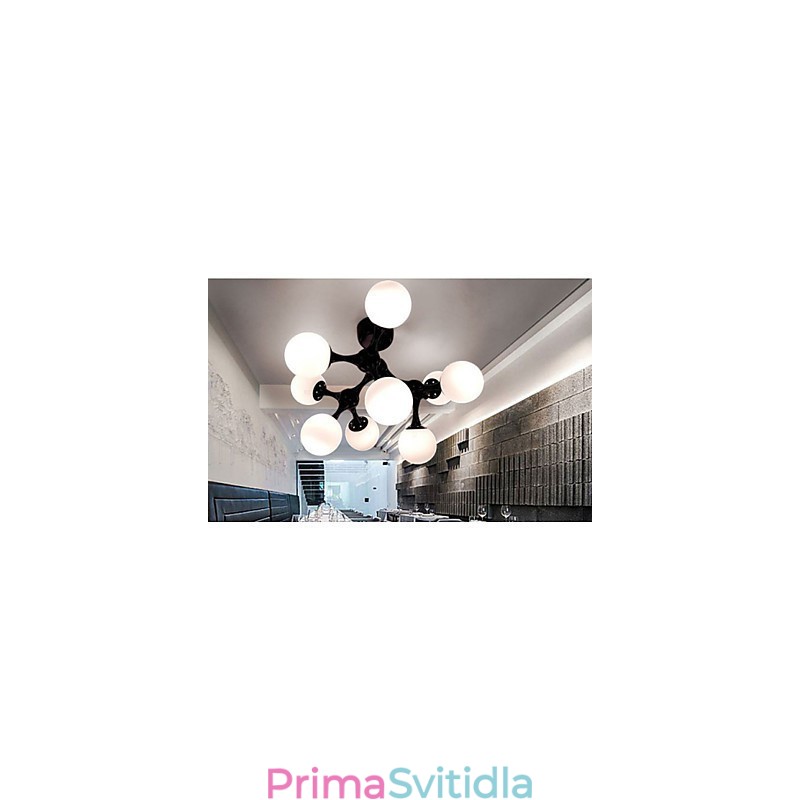 Umělecká skleněná kuličková lampa