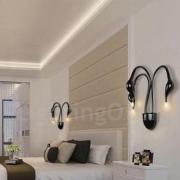 Swan Head moderní moderní vícebarevné nástěnné osvětlení nástěnné svítidla