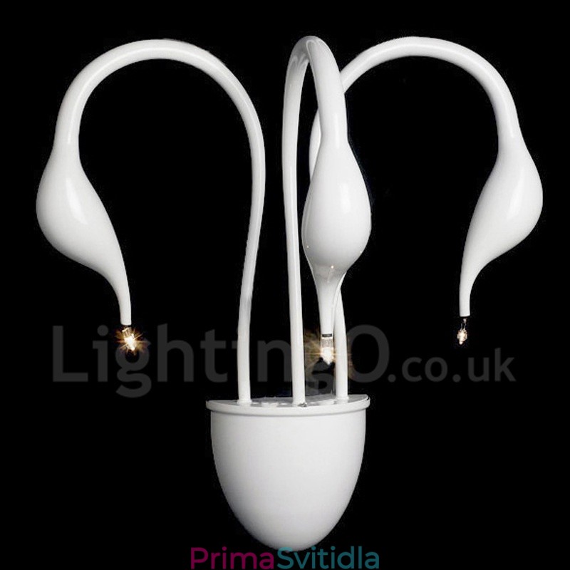 Swan Head moderní moderní vícebarevné nástěnné osvětlení nástěnné svítidla