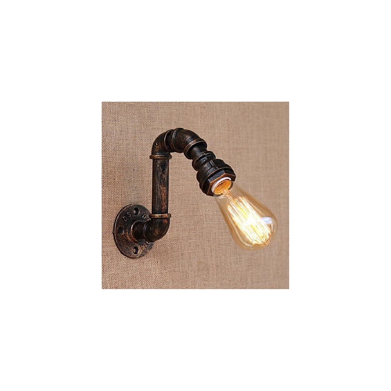 Dekorativní nástěnné malé nástěnné svítidlo Nostalgie Simple Water Pipe