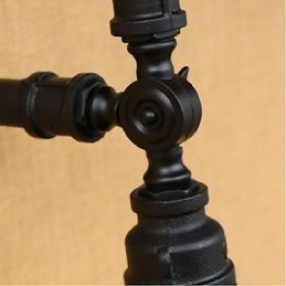 Nástěnná malba rustikální Lodge pro nástěnné svítidla s okolním světlem černá