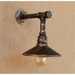 Rustic Lodge Country Antique Mosazný prvek pro nástěnné svítidlo s okolním osvětlením