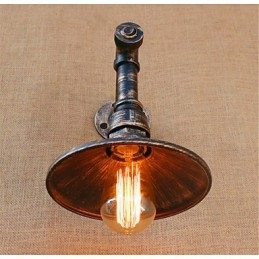 Rustic Lodge Country Antique Mosazný prvek pro nástěnné svítidlo s okolním osvětlením