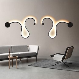 Moderní nástěnná svítidla Creative Metal Obývací pokoj Předsíň Ložnice Hotelové pokoje Noční dekorace osvětlení