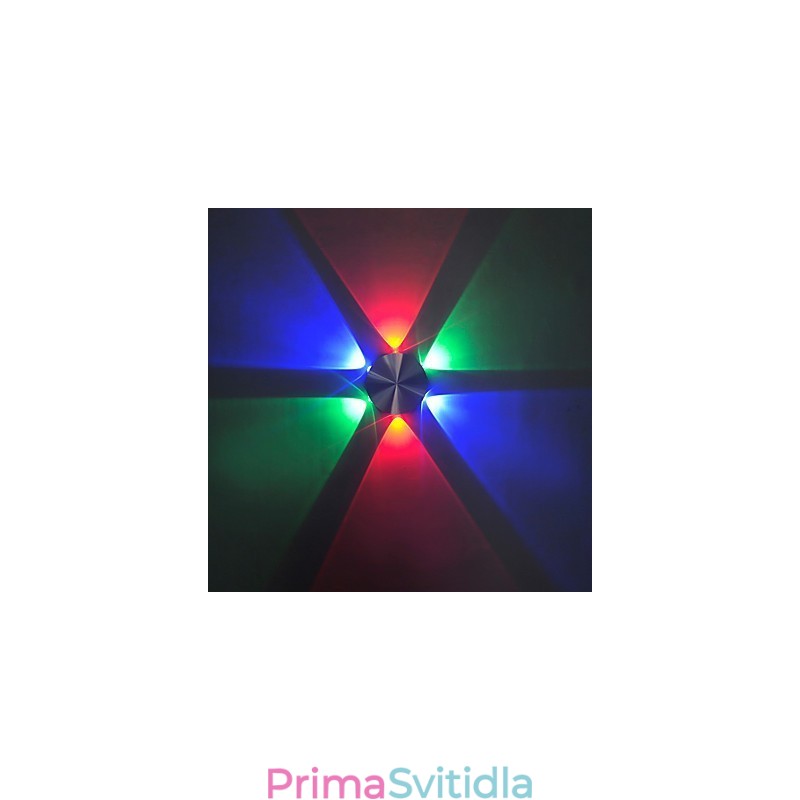 Integrovaná funkce moderního malování pro nástěnná svítidla ve stylu mini žárovky