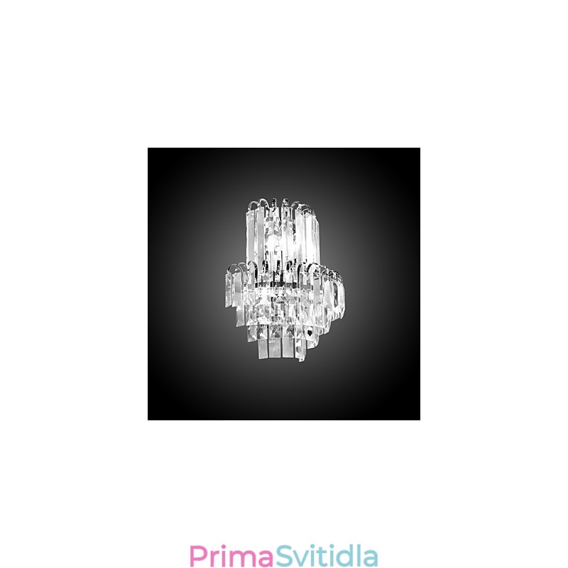 Nástěnné svícny křišťálové moderní současné sklo