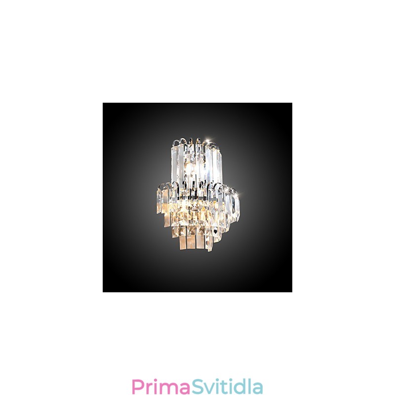 Nástěnné svícny křišťálové moderní současné sklo