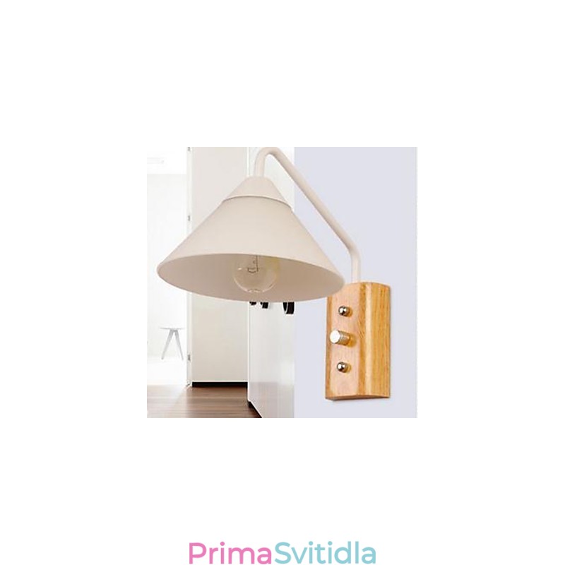 Japonská korejská ulička Veranda Schody Ložnice Noční lampa Nástěnná lampa Sklo Dřevo