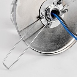 Moderní moderní křišťálový zapuštěný držák v mini stylu z chromového kovu