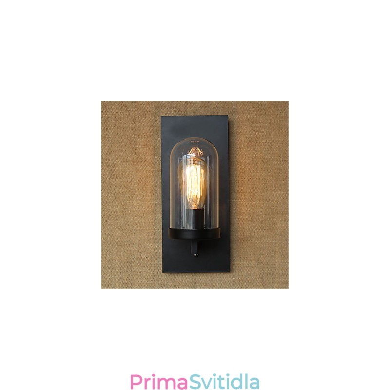 Rustic Lodge Country Retro Malba Funkce pro ochranu zraku nástěnné svítidla s okolním světlem