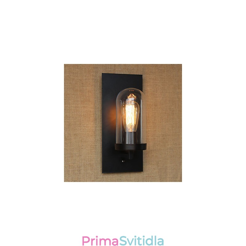 Rustic Lodge Country Retro Malba Funkce pro ochranu zraku nástěnné svítidla s okolním světlem