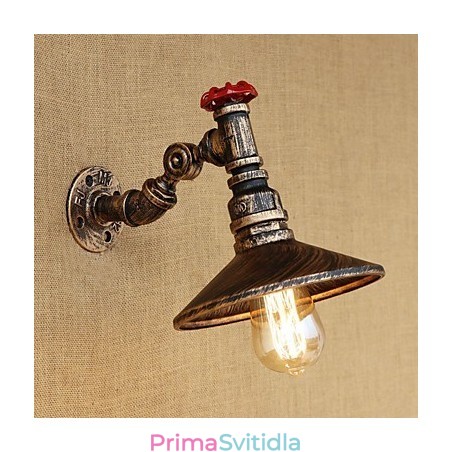 Funkce country retro malby pro nástěnné svítidlo s otočným otočným ramenem světla ve stylu mini Funkce country retro malby pro nástěnné svítidlo s otočným otočným ramenem světla ve stylu mini