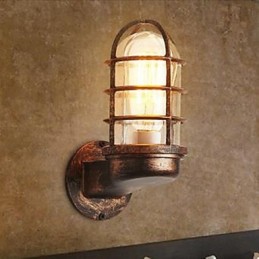Obývací pokoj Kavárna Prodejna oděvů Bar Balkonová retro nástěnná lampa