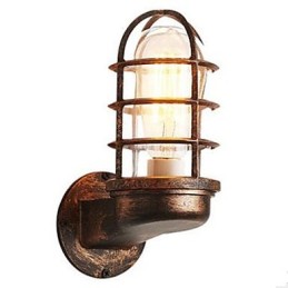 Obývací pokoj Kavárna Prodejna oděvů Bar Balkonová retro nástěnná lampa