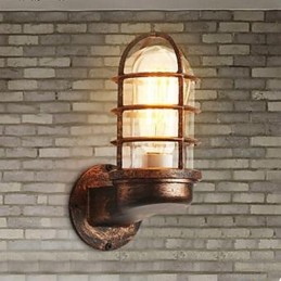Obývací pokoj Kavárna Prodejna oděvů Bar Balkonová retro nástěnná lampa