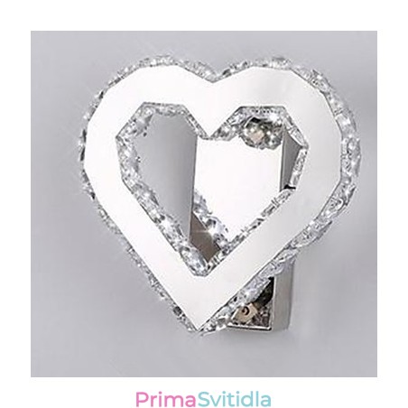 Integrovaná funkce moderního současného chromu pro nástěnná svítidla s okolním osvětlením Integrovaná funkce moderního současného chromu pro nástěnná svítidla s okolním osvětlením