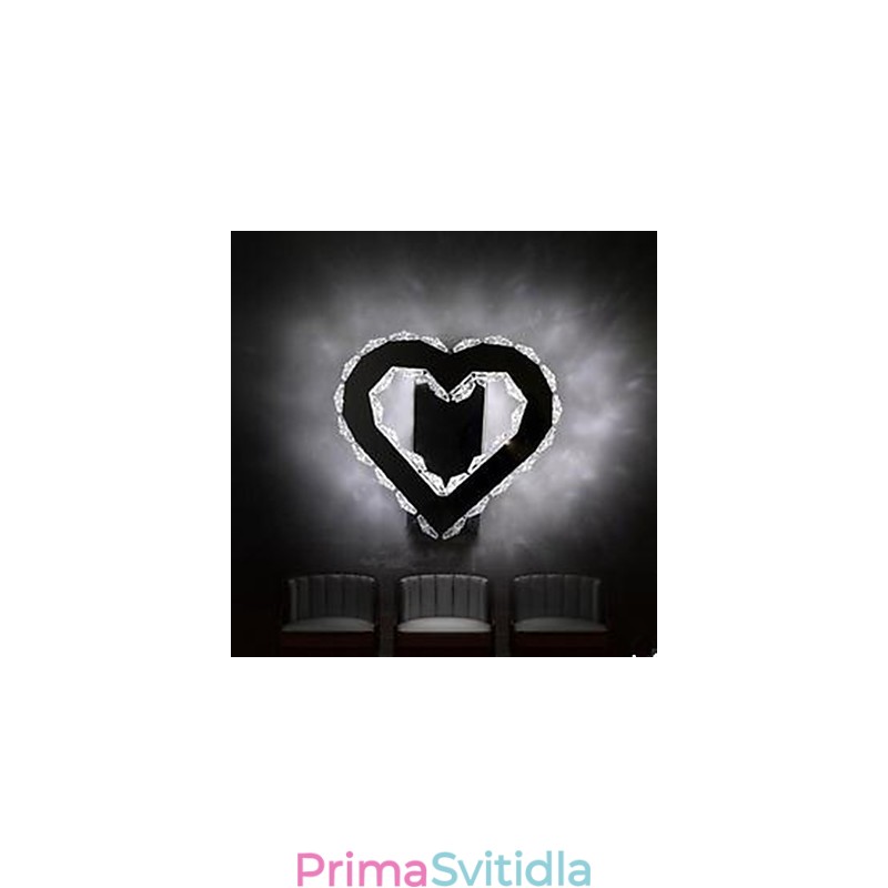 Integrovaná funkce moderního současného chromu pro nástěnná svítidla s okolním osvětlením