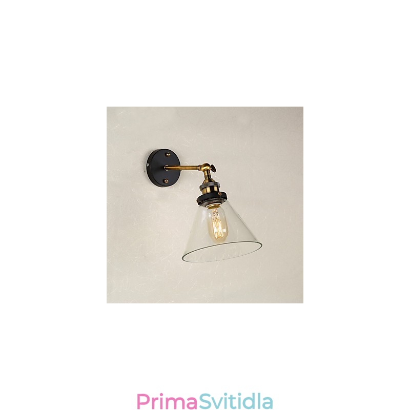 Moderní současná tradiční klasická rustikální chata Vintage galvanicky pokovená funkce pro nástěnné nástěnné svítidla