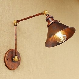 Nástěnné nástěnné svítidlo mosazné vintage průmyslové nástěnné svítidlo Osvětlení domácnosti Interiérové nástěnné nástěnné svítidlo