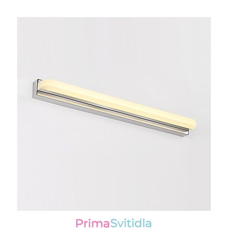 Integrovaná moderní současná funkce Chrome pro nástěnné osvětlení koupelny s okolním světlem Integrovaná moderní současná funkce Chrome pro nástěnné osvětlení koupelny s okolním světlem