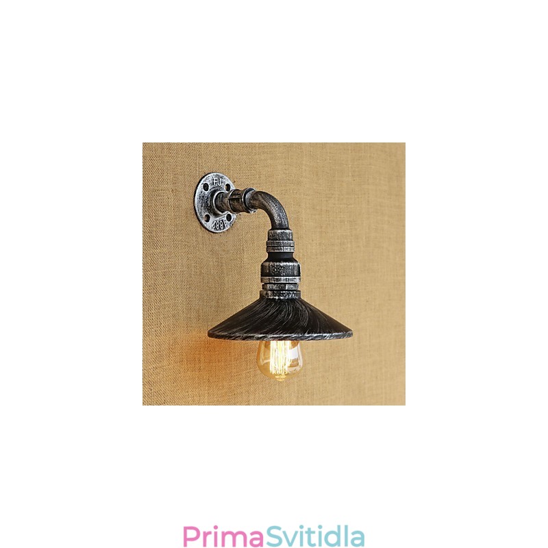 Funkce retro malby Rustic Lodge Country pro nástěnné nástěnné nástěnné svítidla v mini stylu
