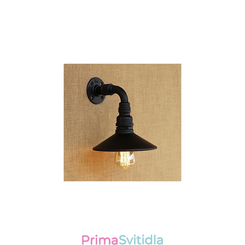 Funkce retro malby Rustic Lodge Country pro nástěnné nástěnné nástěnné svítidla v mini stylu