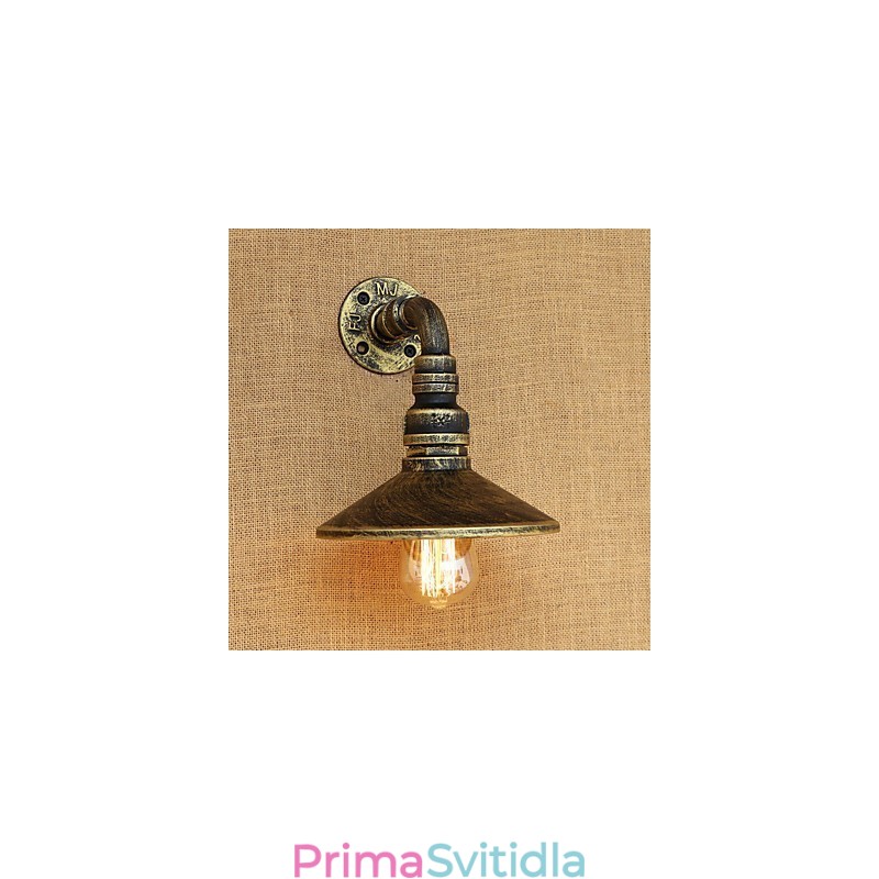Funkce retro malby Rustic Lodge Country pro nástěnné nástěnné nástěnné svítidla v mini stylu