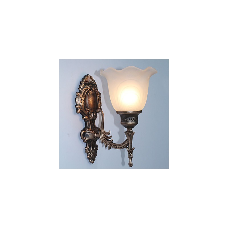 Nástěnná retro lampa v evropském stylu Lampa do hotelové chodby Světla do chodby Zrcadlo Přední lampa Jednohlavá noční lampa