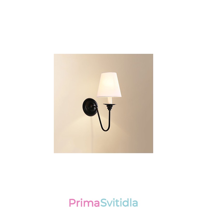 Rustic Lodge Black Oxide Finish Funkce pro ochranu očí Nástěnné svítidlo s okolním světlem