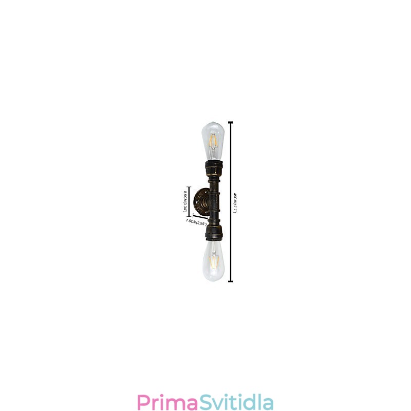 Rustic Lodge Traditional Classic Antique Mosazný prvek pro nástěnné svítidlo s okolním osvětlením