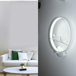 Nástěnná lampa do ložnice Noční lampa a kreativní osobnost moderních minimalistických kruhových schodů Nástěnná lampa do chodby