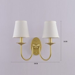 Rustikální Lodge Jednoduché Vintage Malba Funkce Ambient Light Wall Sconces Wall Light