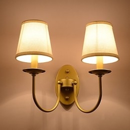 Rustikální Lodge Jednoduché Vintage Malba Funkce Ambient Light Wall Sconces Wall Light