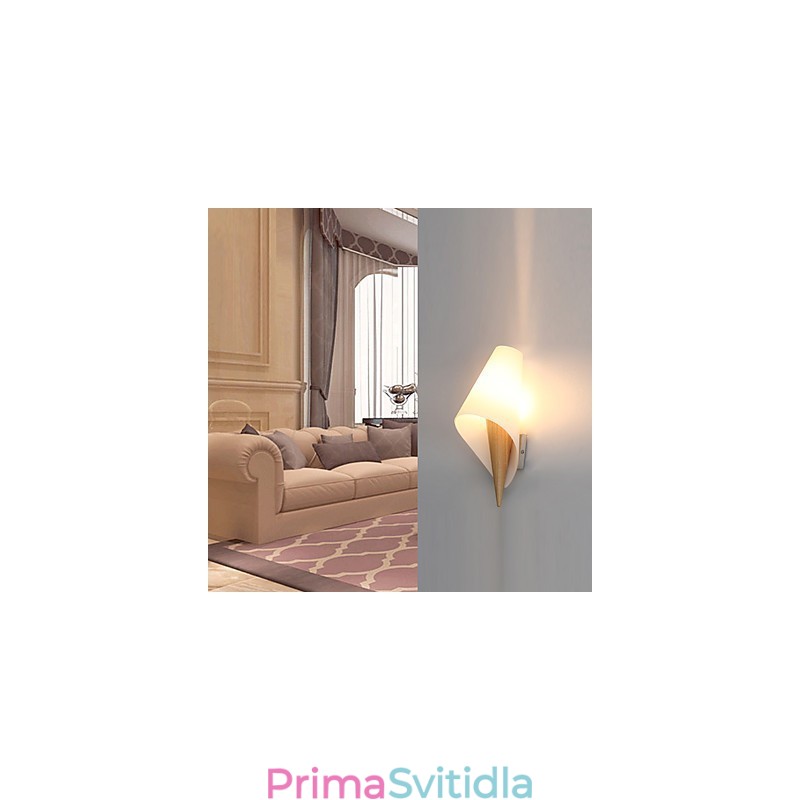 Moderní moderní funkce pro nástěnné nástěnné svítidlo s okolním osvětlením v mini stylu