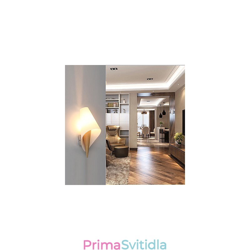 Moderní moderní funkce pro nástěnné nástěnné svítidlo s okolním osvětlením v mini stylu