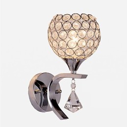 Moderní moderní galvanizovaná funkce Max Crystal pro křišťálové ambientní osvětlení nástěnné nástěnné svítidlo